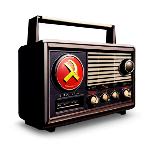 radio station, communist - icon | sticker