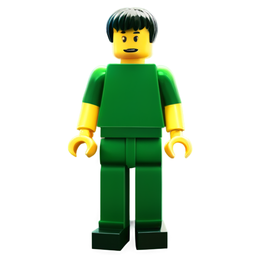 text DLT STOCK in roblox style and a LEGO guy - icon | sticker