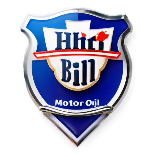 British motor oil logo - icon | sticker