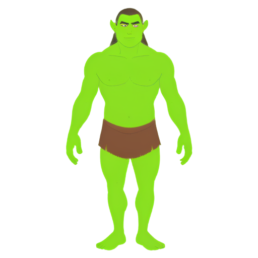 lol shrek do flex like indian arahnid god - icon | sticker