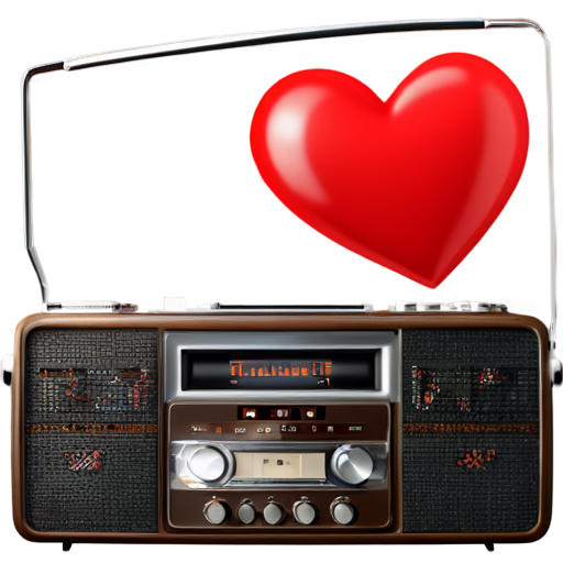 i love radio - icon | sticker