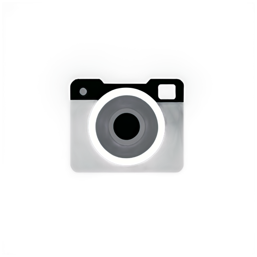 Street camera outline symbol - icon | sticker