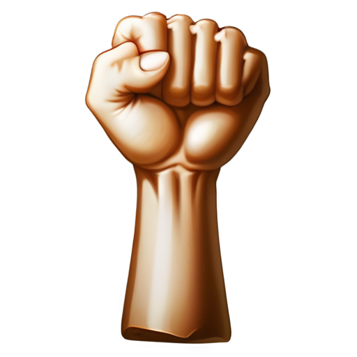 medieval strong arm icon - icon | sticker