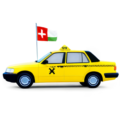 flag taxi yandex - icon | sticker