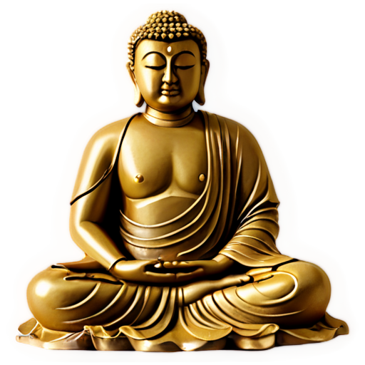 Buddha figurine - icon | sticker