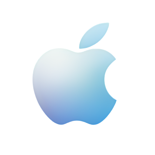 a laconic, colorful creative logo for the site not in the form of a standard apple, but in the form of the inscription "AppleDiscount.store" - icon | sticker