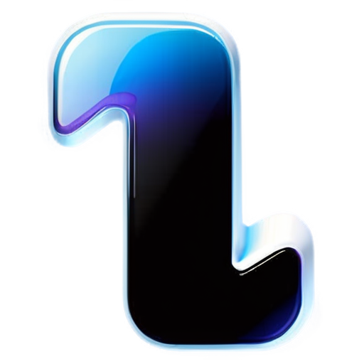 A [ simple vector ] logo made with letters [ "AI" ] in the [simple] shapes and [digital art], in [frobots style], color [blue gradient] on white background - icon | sticker