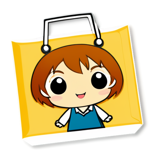 shopping bag - icon | sticker