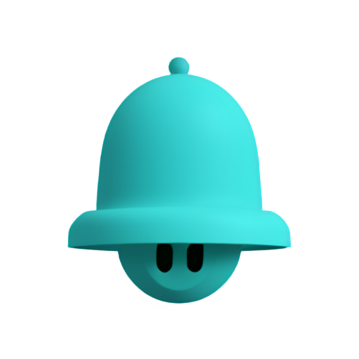 very big dumpbell, very simple, turquoise , space background - icon | sticker