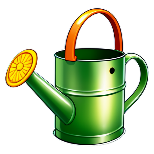 Watering can - icon | sticker