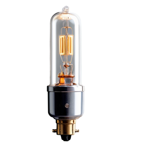 vacuum tube glows - icon | sticker