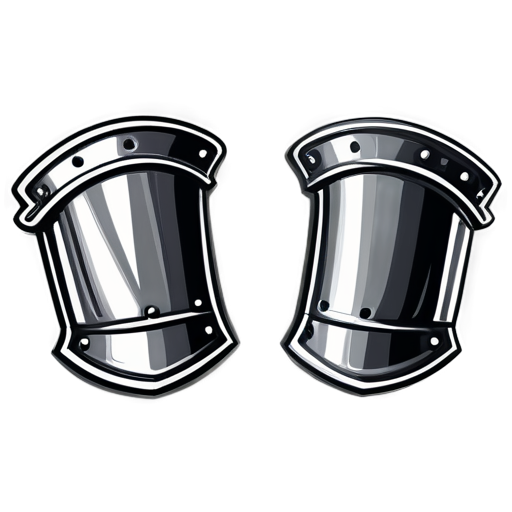 knight gauntlets outline icon - icon | sticker