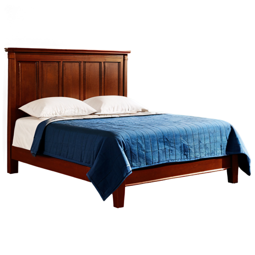 Кровать с двумя одеялами - icon | sticker