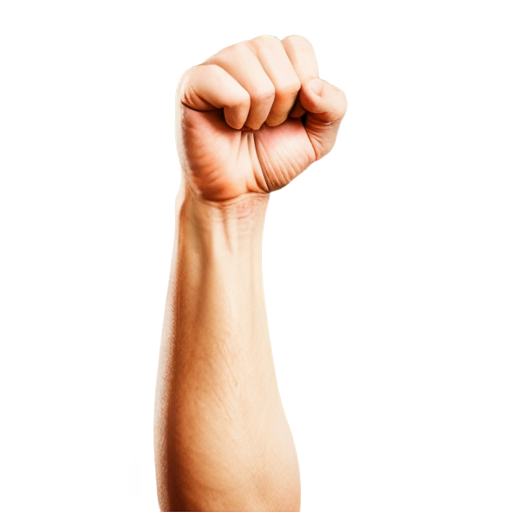 strong arm icon - icon | sticker