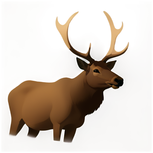 Elk - icon | sticker