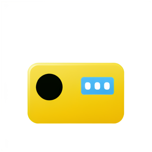 generator a icon a person is withdrawn to give permission to use its ID card in blue and yellow shade. make a person a user taking the ID card back from another person - icon | sticker