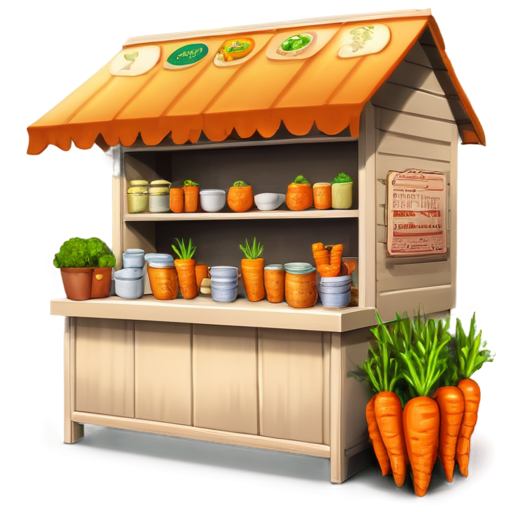 Carrot Shop - icon | sticker
