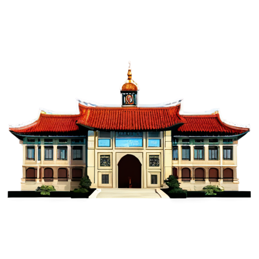 a icon for introducing Chinese universities - icon | sticker