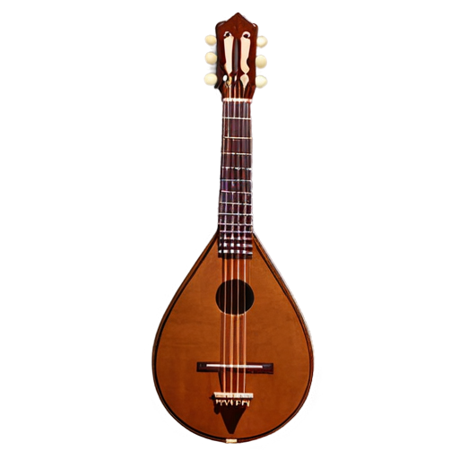 medieval lute - icon | sticker