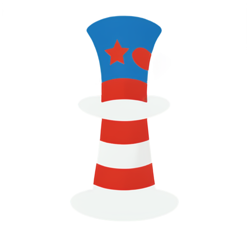 cat in the hat - icon | sticker