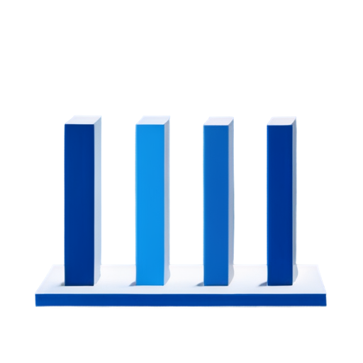 a clearly defined table with rows and columns, a data processing symbol like a chart or arrow indicating change, minimalist style, clean lines, blue and white color palette with contrasting accents, square format with clear contours - icon | sticker