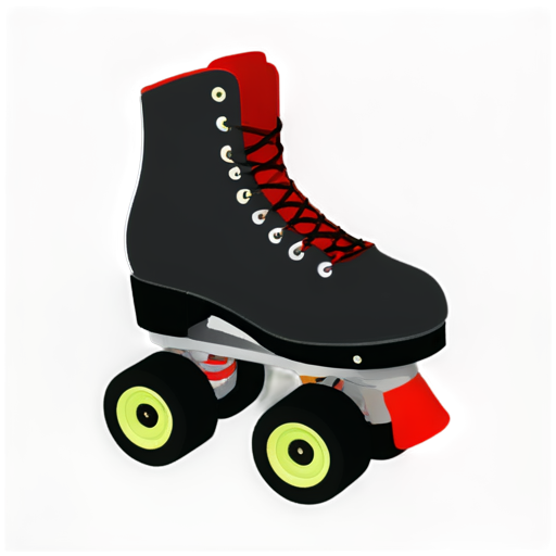 Roller skates - icon | sticker