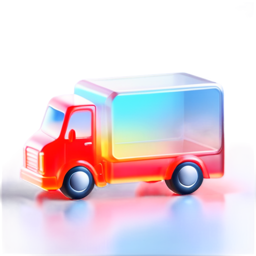 Truck driving skill coaching - icon | sticker