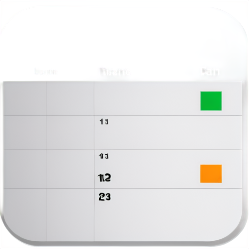 shift work calendar - icon | sticker