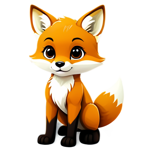 Fox-builder - icon | sticker