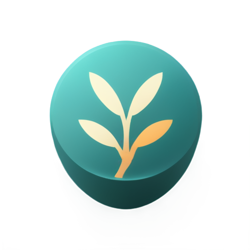Rice Scanning Application Logo base color tosca - icon | sticker