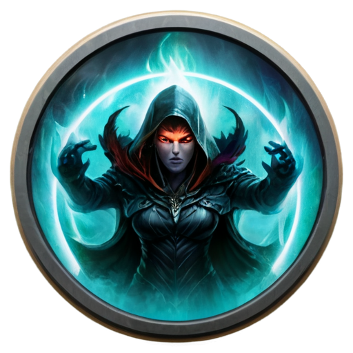 the most powerful magic the gathering card ever made as a circle icon - icon | sticker