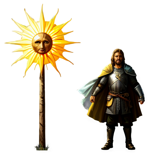 medieval sunshine - icon | sticker