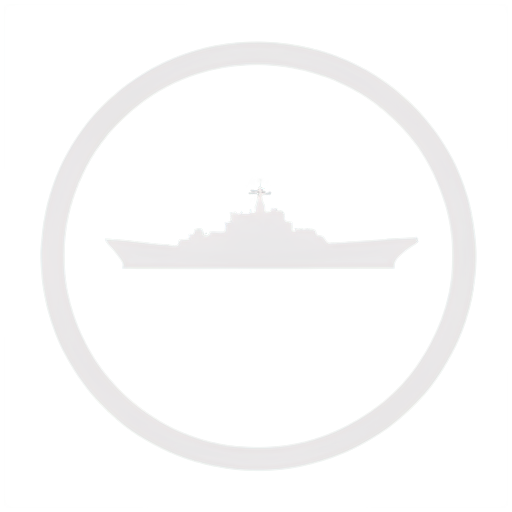 create an icon where sensors on a military ship transmit navigation data to an on-board computer - icon | sticker