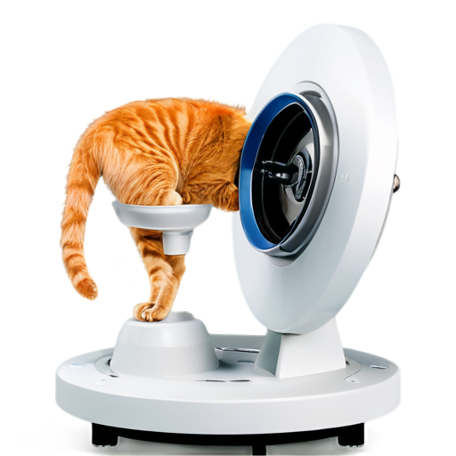 Cat on top of Centrifuge - icon | sticker