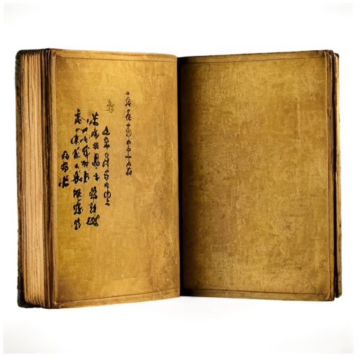 a chinese old book - icon | sticker