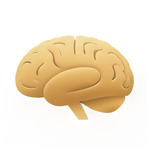 brain - simple - creative - graphic - icon | sticker