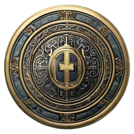 medieval Cash icon circle around it - icon | sticker