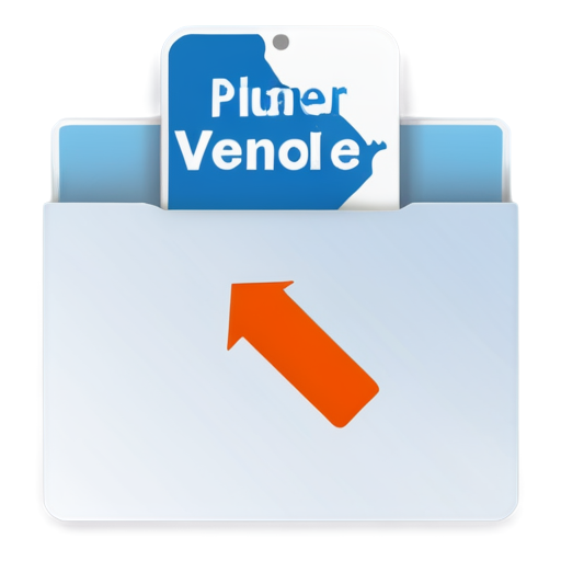 “Vendor hub” application for vendor and seller - icon | sticker