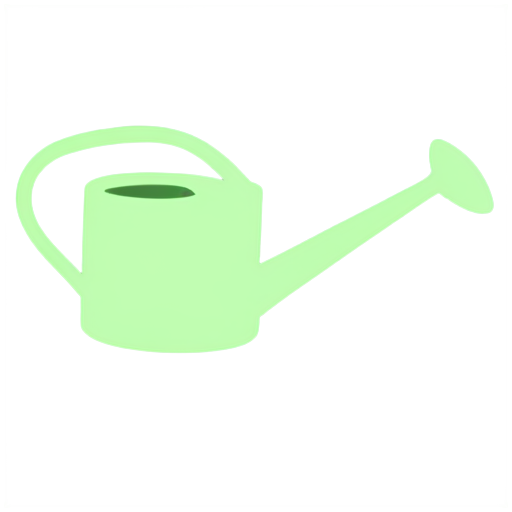 watering can is watering - icon | sticker