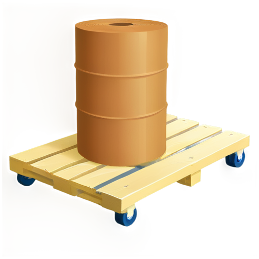 4 vertical rolls in pallet - icon | sticker