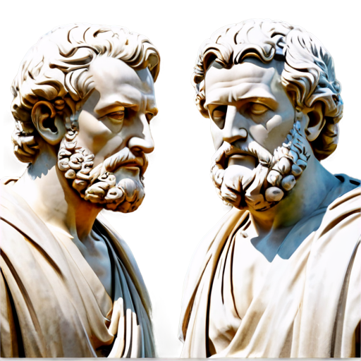 philosophers, stoicism, wisdom - icon | sticker