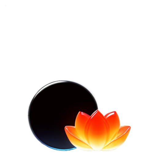 vermilion lotus - icon | sticker