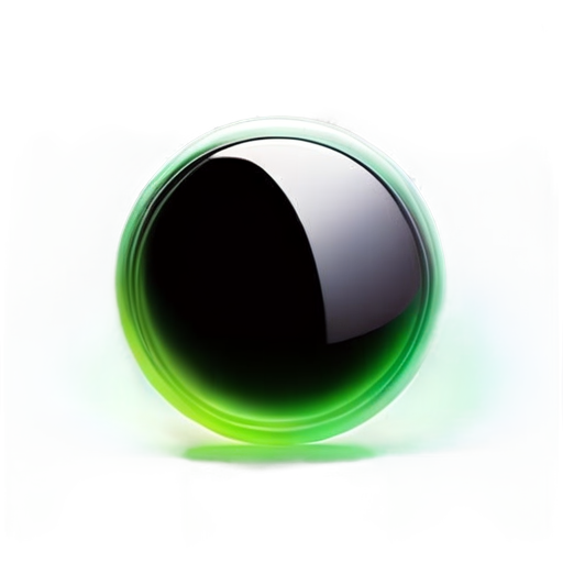 minimalistic lime green - icon | sticker