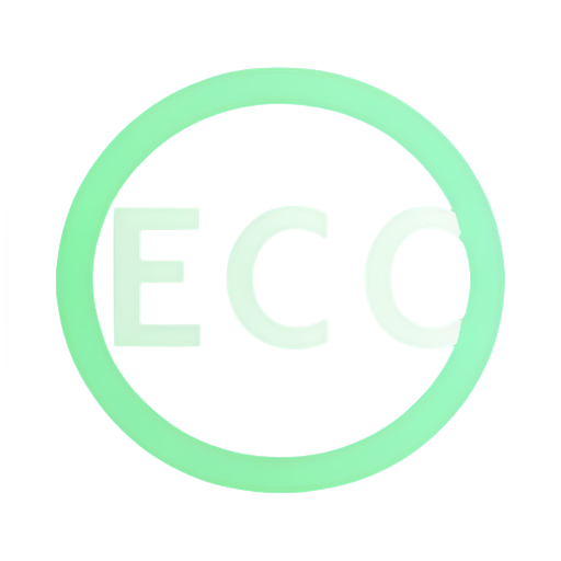 the word eco - icon | sticker