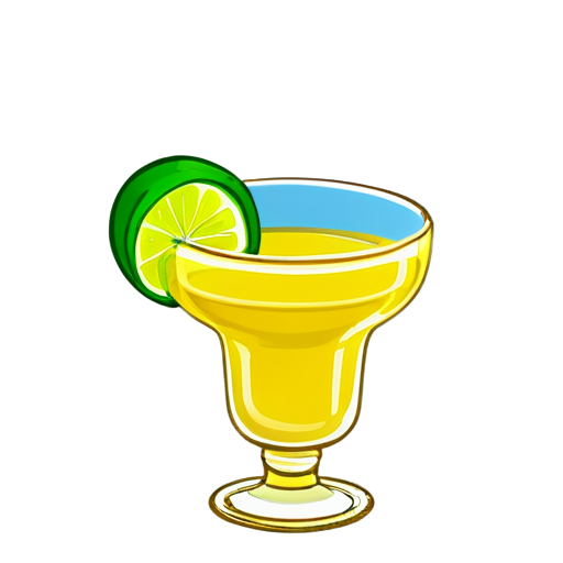 tequila in tequila glass emote - icon | sticker