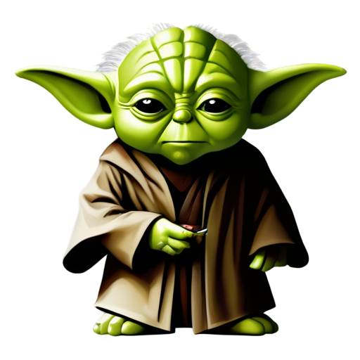 Master Yoda pop icon. Add Background color hex 7650A0 - icon | sticker