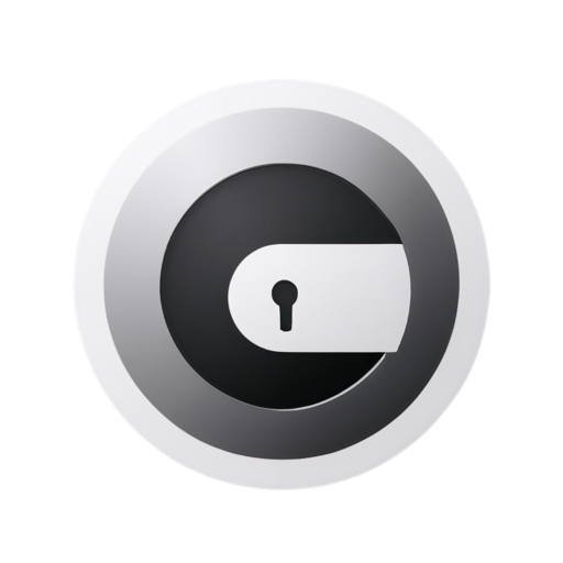 Monochrome icon in the field of network security - icon | sticker