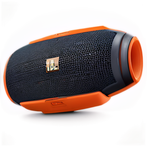 Портативная bluetooth колонка JBL, приоритет на белый цвет, горизонтальная - icon | sticker