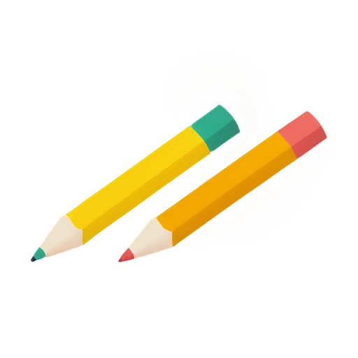 Multiple pencils - icon | sticker