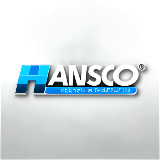 create the icon of stationery center that named as 'Hansco'. which provide stationery services like printing and others - icon | sticker